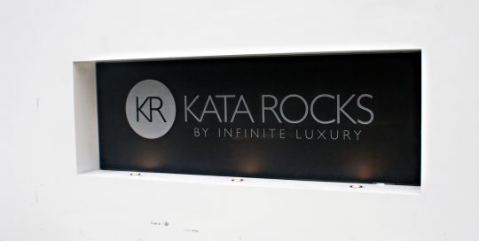 architectural lettering in slate